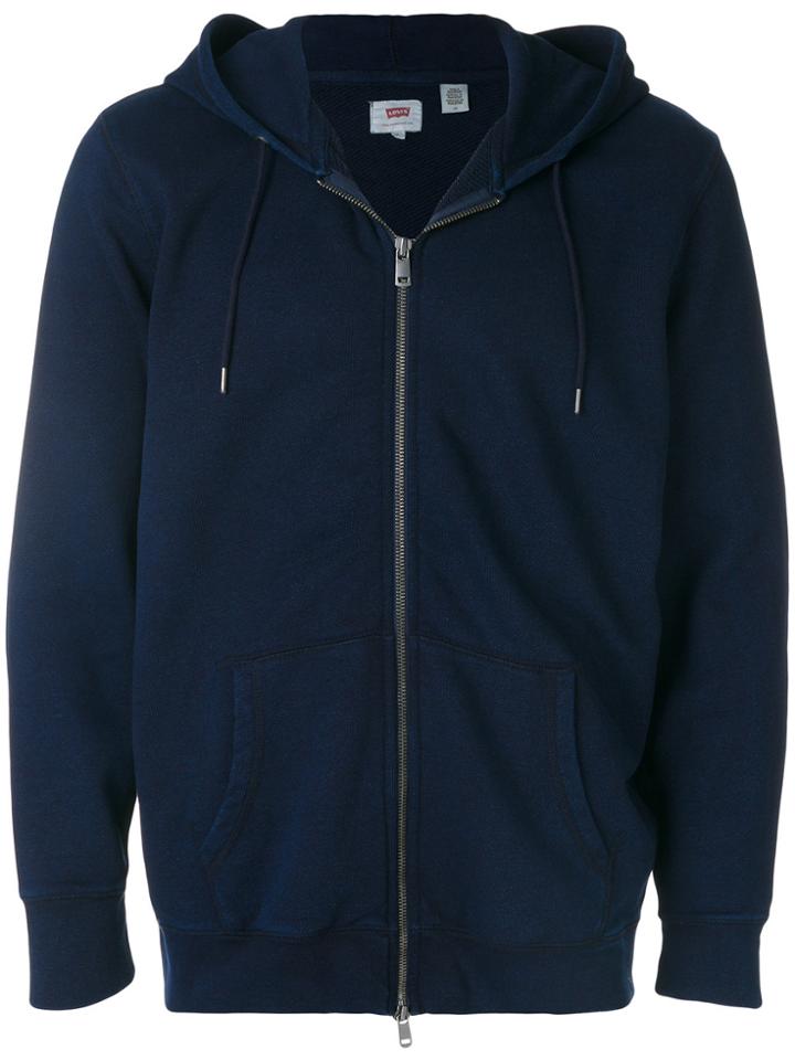 Levi's Original Zip Up Hoody - Blue