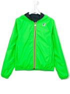 K Way Kids Reversible Jacket - Green