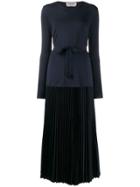 's Max Mara Belted Skirt And Top - Blue