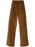 E. Tautz Corduroy Field Trousers - Brown