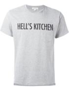 Engineered Garments Hell's Kitchen Print T-shirt, Men's, Size: Xl, Grey, Cotton/polyester