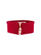 Atu Body Couture Zip Choker - Red