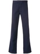 Maison Kitsuné Nico Chino Trousers - Blue