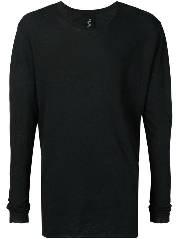 Thom Krom Longsleeved T-shirt - Black