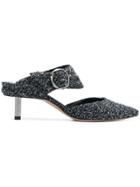 Nicholas Kirkwood Polly Mules - Black