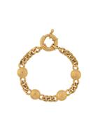 Versace Pre-owned Medusa Motif Chain Bracelet - Gold