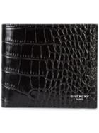 Givenchy Logo Embossed Billfold Wallet - Black
