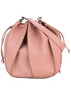 Jil Sander - Medium Bucket Crossbody Bag - Women - Calf Leather - One Size, Pink/purple, Calf Leather