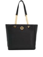 Tory Burch Chain Strap Tote Bag - Black