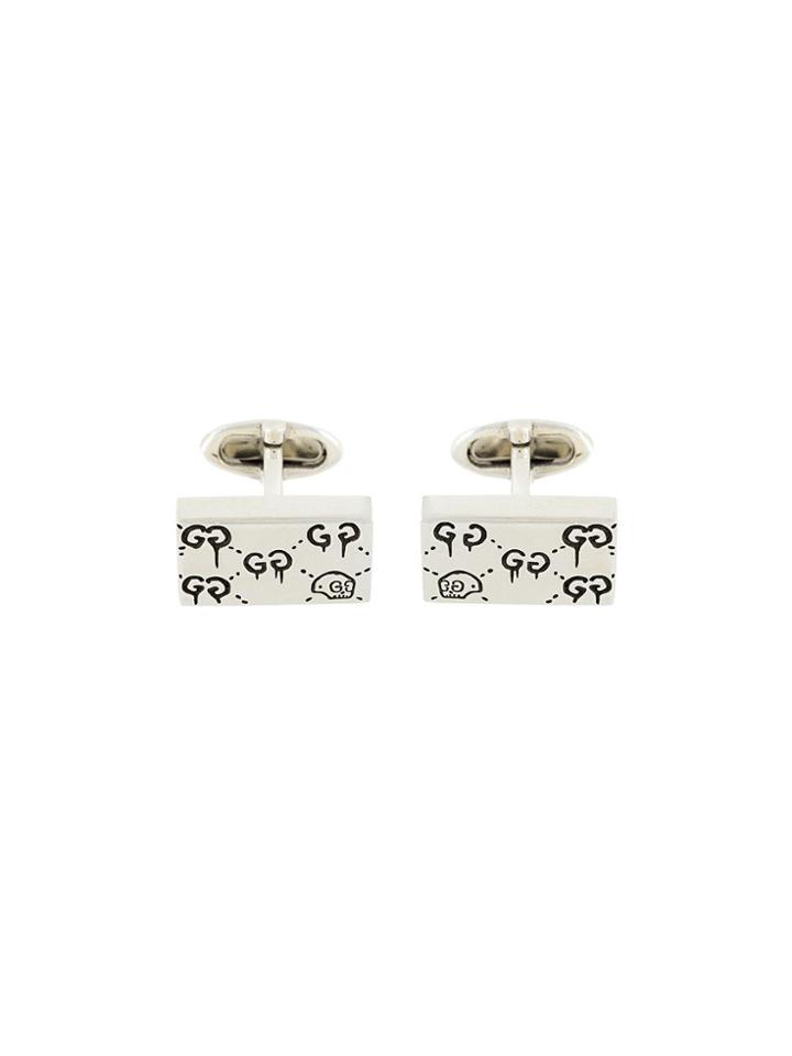 Gucci Guccighost Cufflinks - Metallic