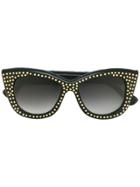 Slave To Ancestors 'leaf' Sunglasses - Black