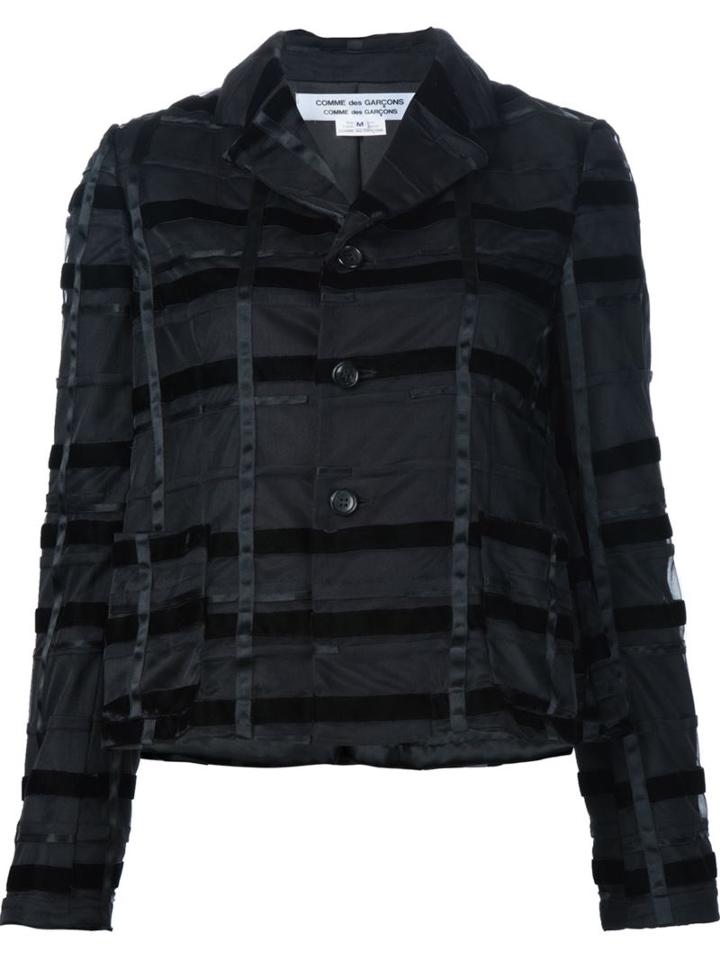 Comme Des Garçons Comme Des Garçons Ribbon Appliqué Jacket