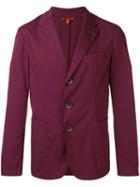Barena Three Button Blazer, Men's, Size: 48, Red, Cotton/nylon/spandex/elastane