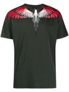 Marcelo Burlon County Of Milan Red Wings T-shirt - Green