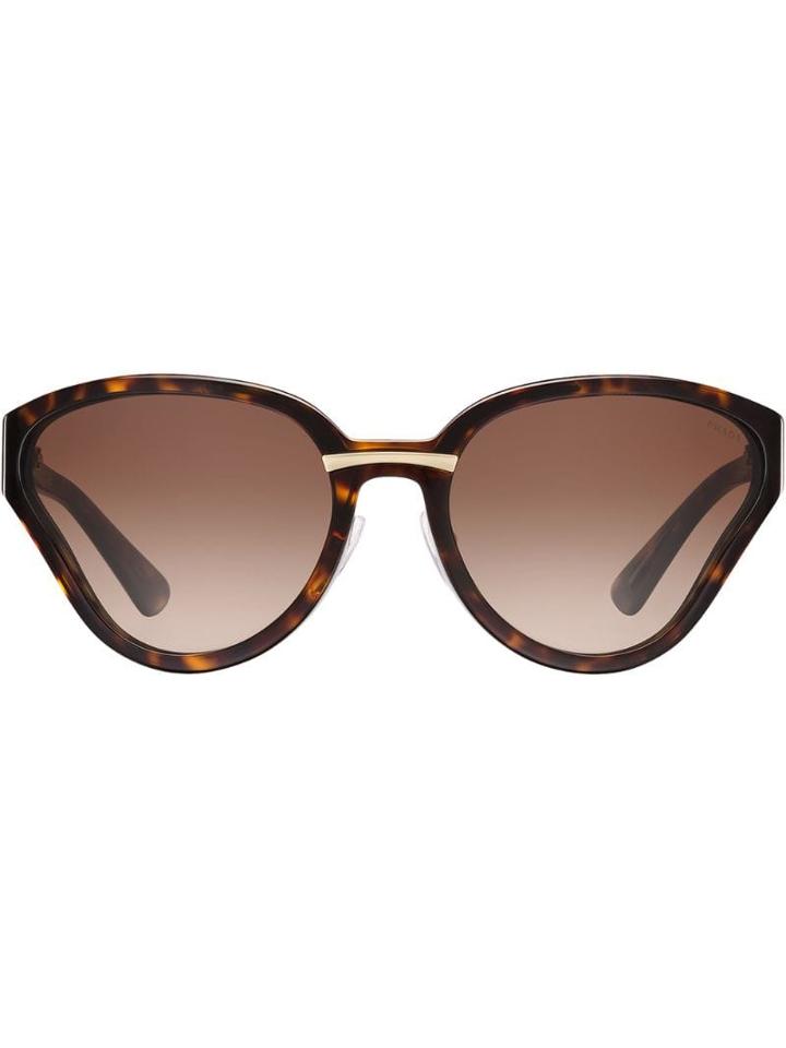 Prada Eyewear Prada Maquillage Sunglasses - Brown