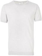 Cenere Gb Knitted Style T-shirt - Grey