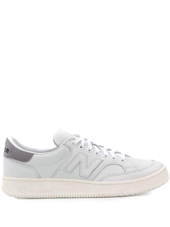 New Balance Lace Up Sneakers - White
