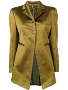 Romeo Gigli Vintage 1980's Asymmetric Blazer - Green
