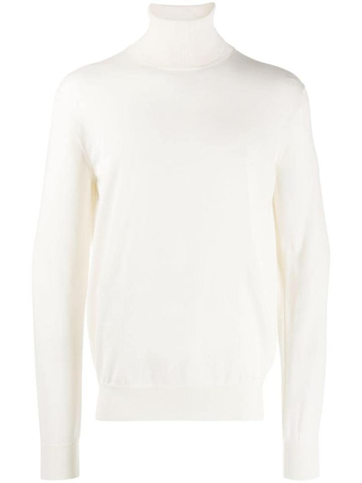 Dolce & Gabbana Oversized Roll-neck Sweater - White