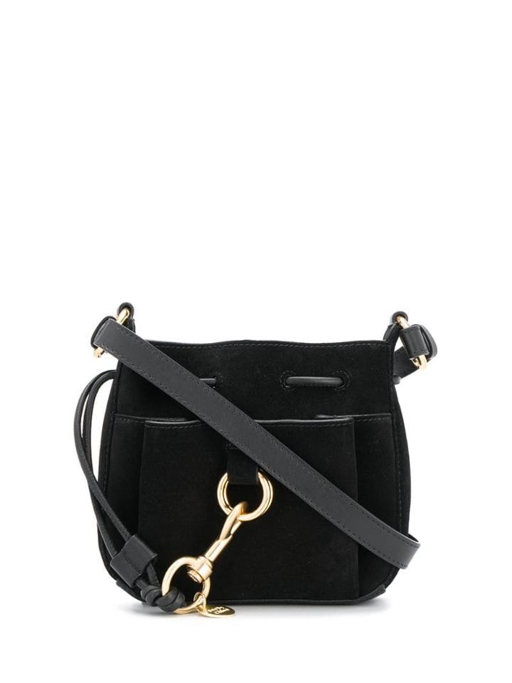 See By Chloé Hoop Detail Tote Bag - Black