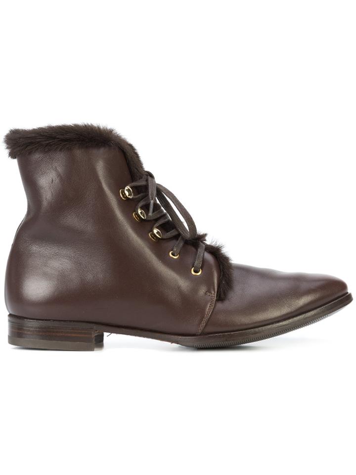 Sarah Flint Lucy Boots - Brown