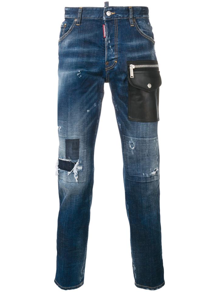 Dsquared2 Run Jeans - Blue