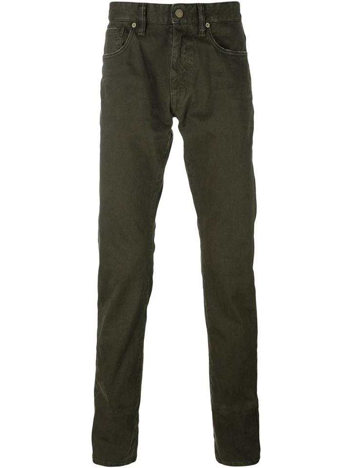 Incotex 'sky' Tapered Trousers, Men's, Size: 31, Brown, Cotton/spandex/elastane