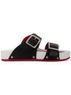 Alexander Mcqueen Chunky Sole Sandals - Black