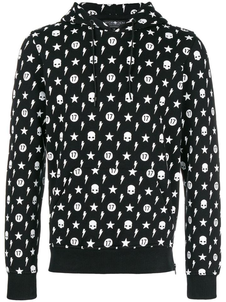 Hydrogen Punk Hoodie - Black