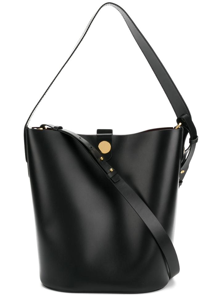 Sophie Hulme The Wing Large Shoulder Bag - Black