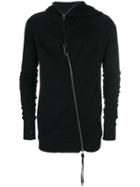 Army Of Me Zipped Fitted Sweatshirt - Black
