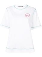 Calvin Klein 205w39nyc Contrast Stitch T-shirt - White