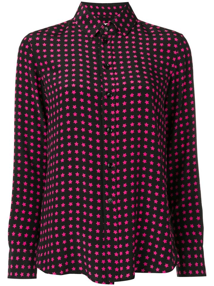 Saint Laurent Stars Print Shirt - Black
