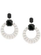 Isabel Marant Teardrop Pendant Earrings - Black