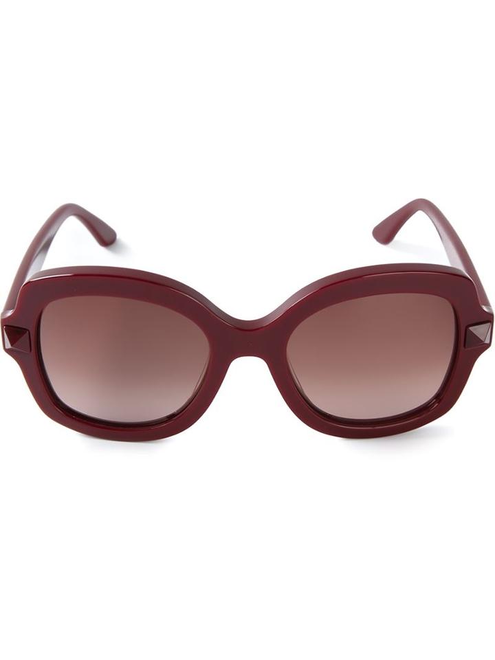 Valentino Garavani 'rockstud' Sunglasses