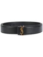 Saint Laurent Logo Belt - Unavailable