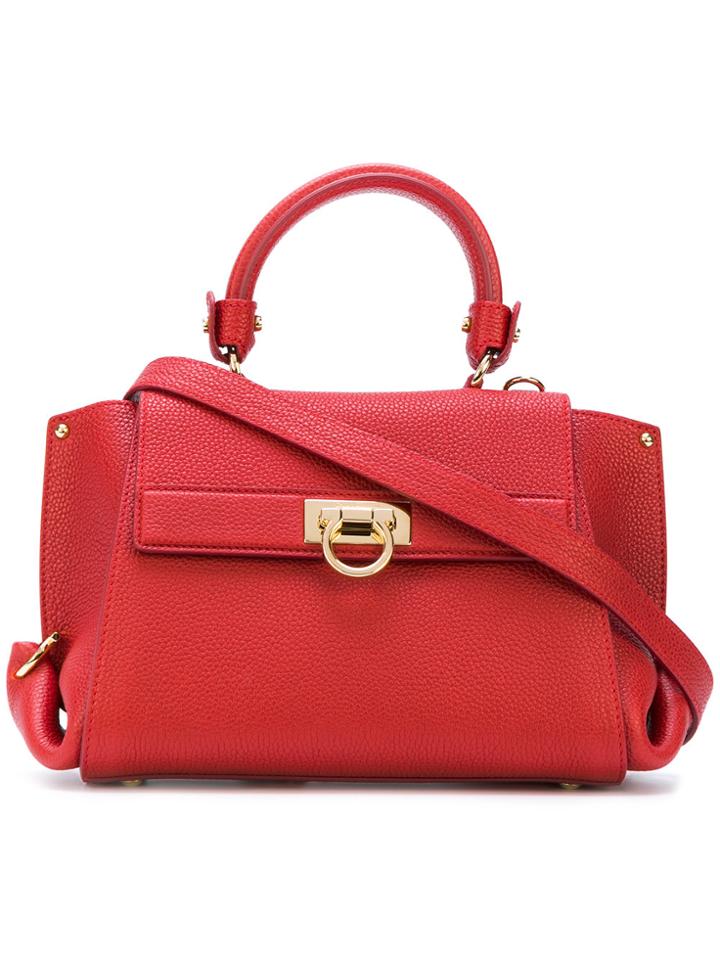 Salvatore Ferragamo Medium Sofia Bag - Red