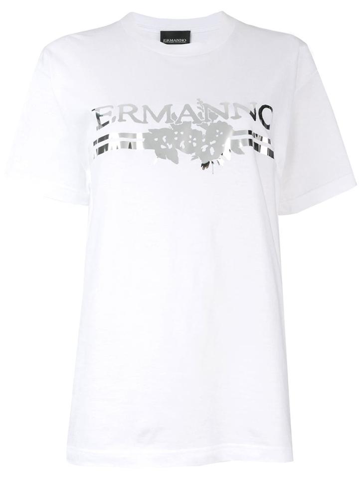 Ermanno Ermanno Logo T-shirt - White