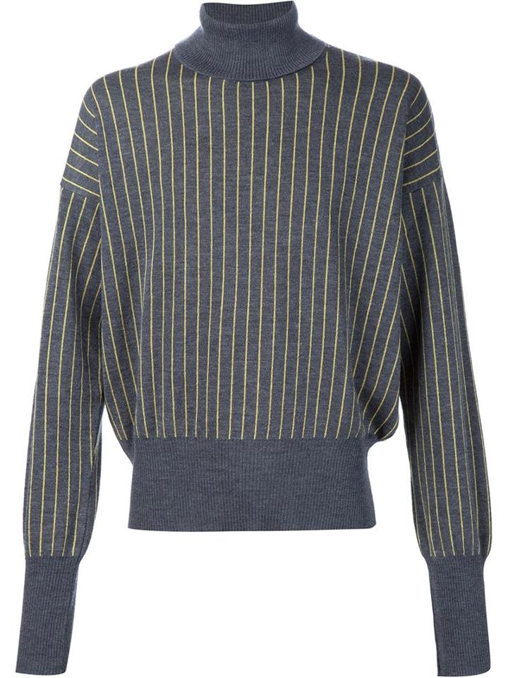 Y / Project Turtleneck Sweater, Men's, Size: Xxl, Grey, Merino