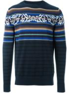 Sacai Flower Intarsia Sweater