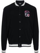 Hysteric Glamour Contrast-trimmed Bomber Jacket - Black