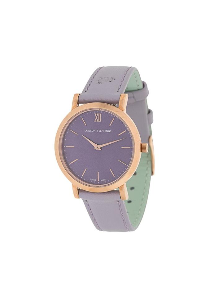 Larsson & Jennings Lugano Solaris Watch - Purple