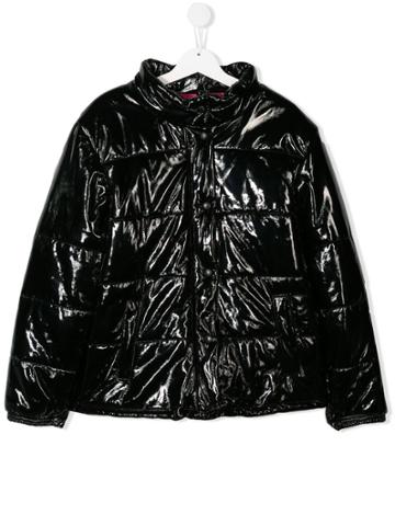 Alberta Ferretti Kids Friday Padded Jacket - Black