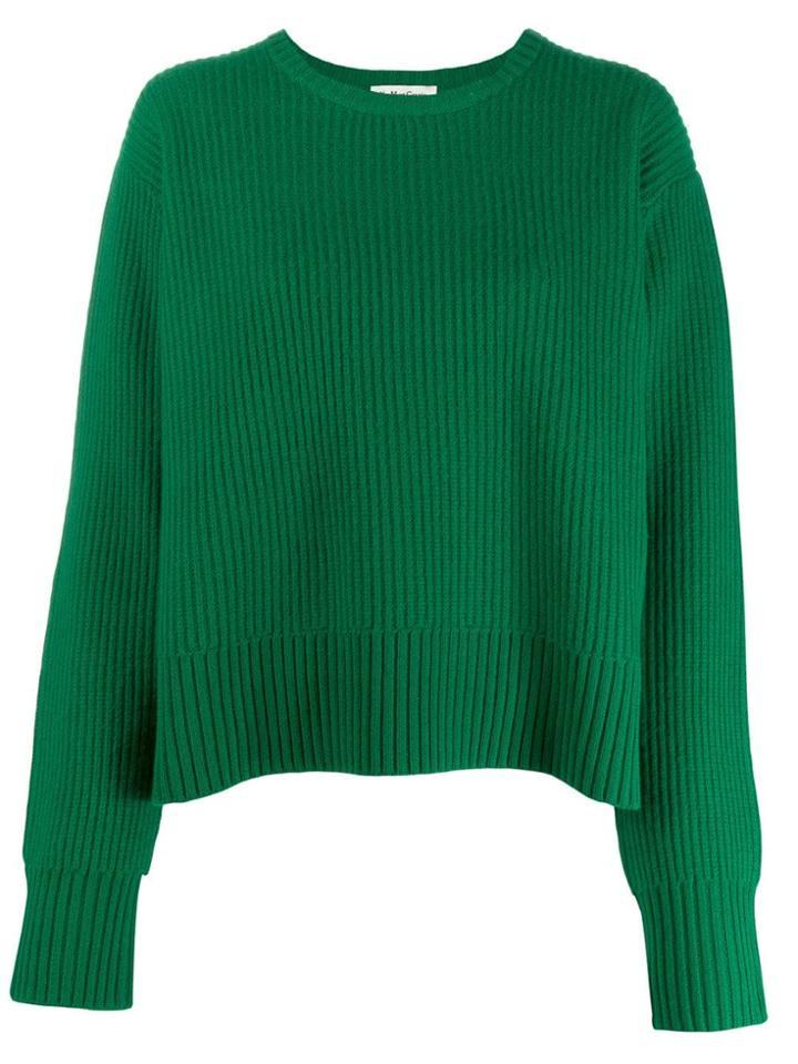 Ymc Ribbed Jumper - Green