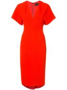 Ginger & Smart Endure Fitted Dress - Red