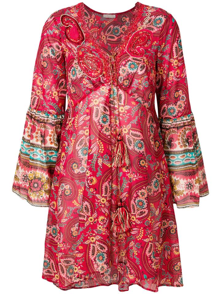 Anjuna Kios Kaftan Dress - Red
