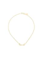 Fendi 'crystal Wonders' Necklace, Women's, Size: Small, Metallic
