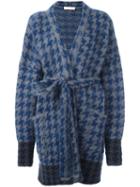 A.f.vandevorst 'thursday' Cardi-coat, Women's, Size: Small, Blue, Polyamide/wool/merino