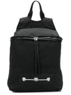 Rick Owens Drkshdw Front Patch Backpack - Black