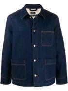 A.p.c. Relaxed-fit Denim Jacket - Blue